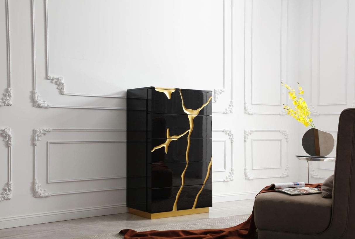 Modrest Aspen Modern Chest - galleria furniture outlet