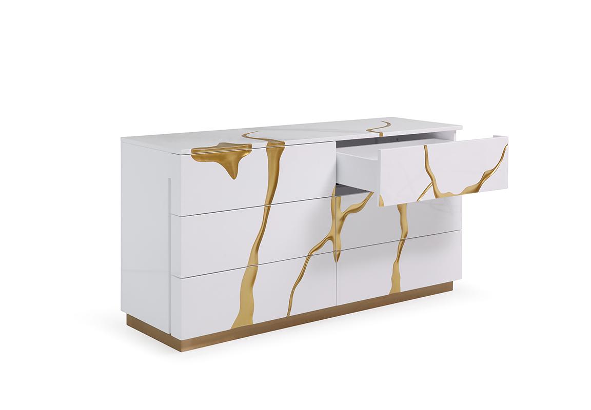 Modrest Aspen Modern Dresser - galleria furniture outlet
