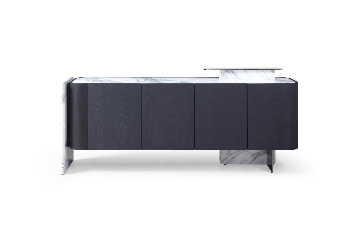 Modrest Broxburn Modern Buffet - galleria furniture outlet