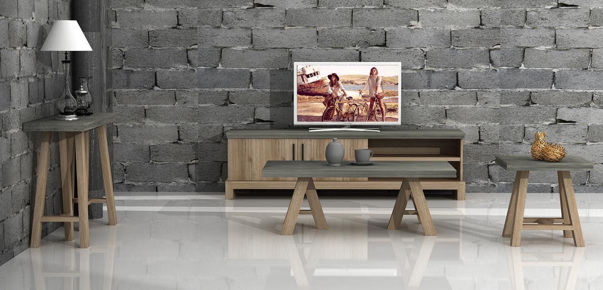 Modrest Civic Modern End Table - galleria furniture outlet