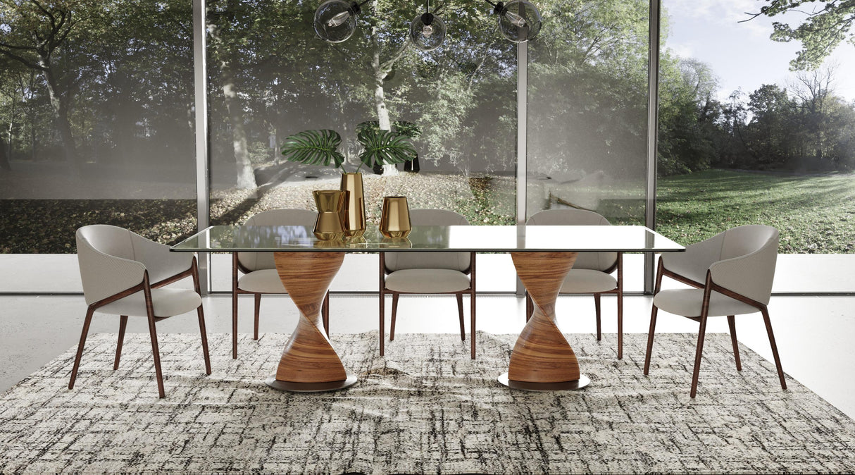 Modrest Cleveland Contemporary Dining Table