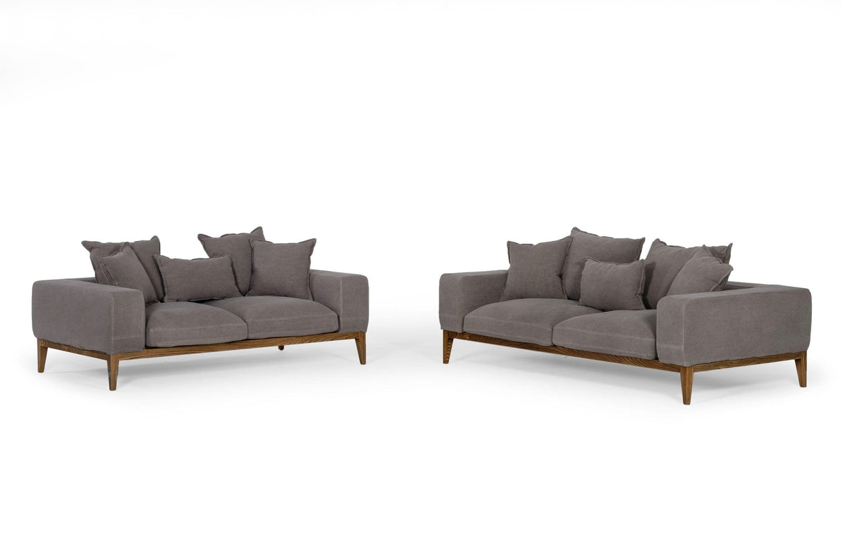 Divani Casa Corina Modern Sofa - galleria furniture outlet