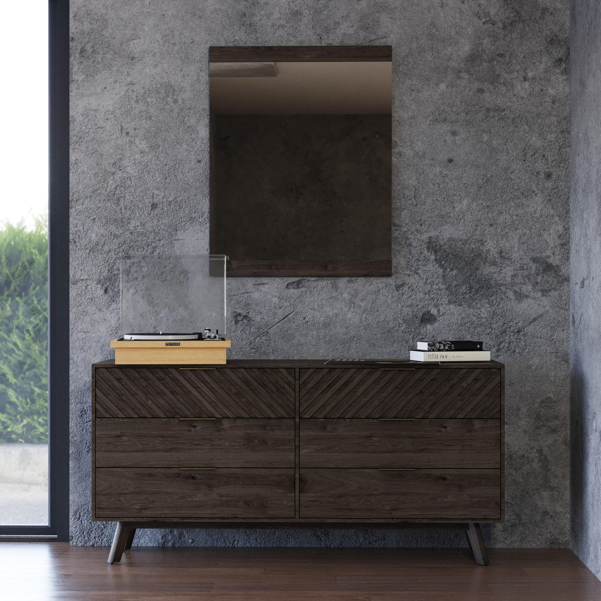 Modrest Daisy Mid-Century Mirror