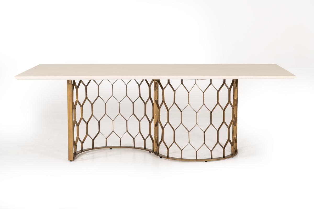 Modrest Faye Modern Dining Table