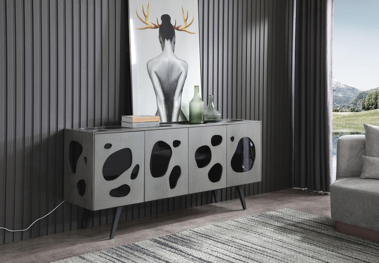 Modrest Fontana Modern Buffet - galleria furniture outlet