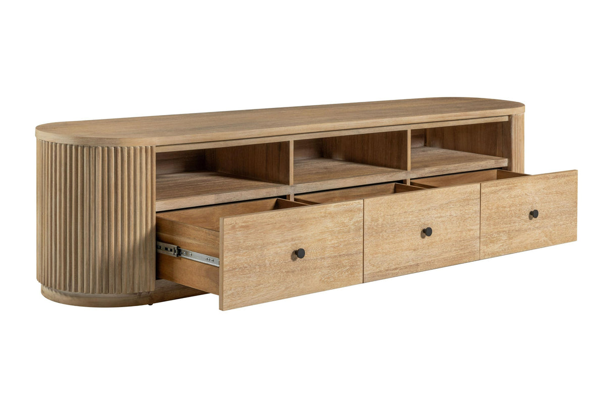 Modrest Jacobson Modern Tv Stand - galleria furniture outlet