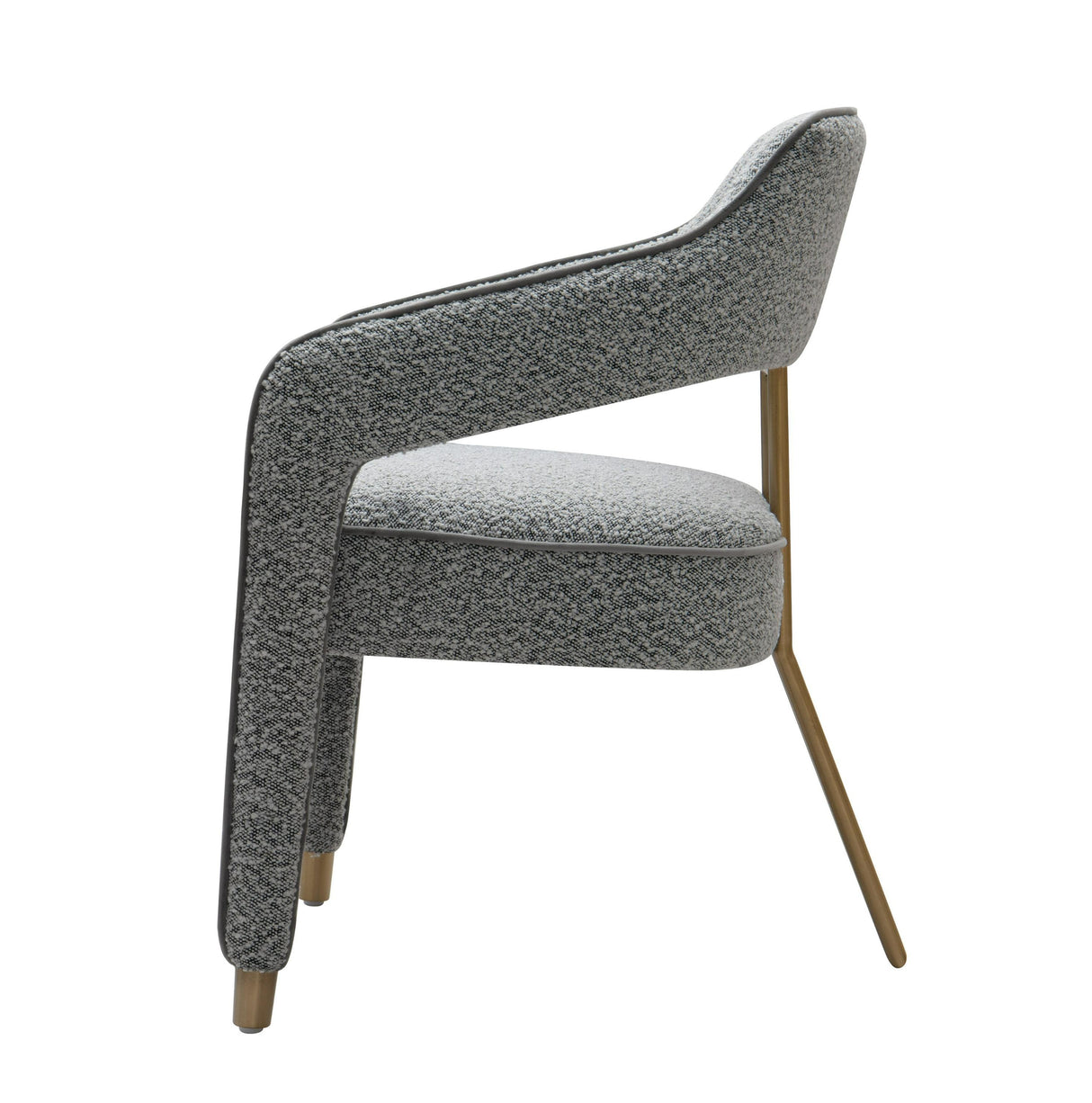 Modrest Kasem Modern Dining Chair - galleria furniture outlet