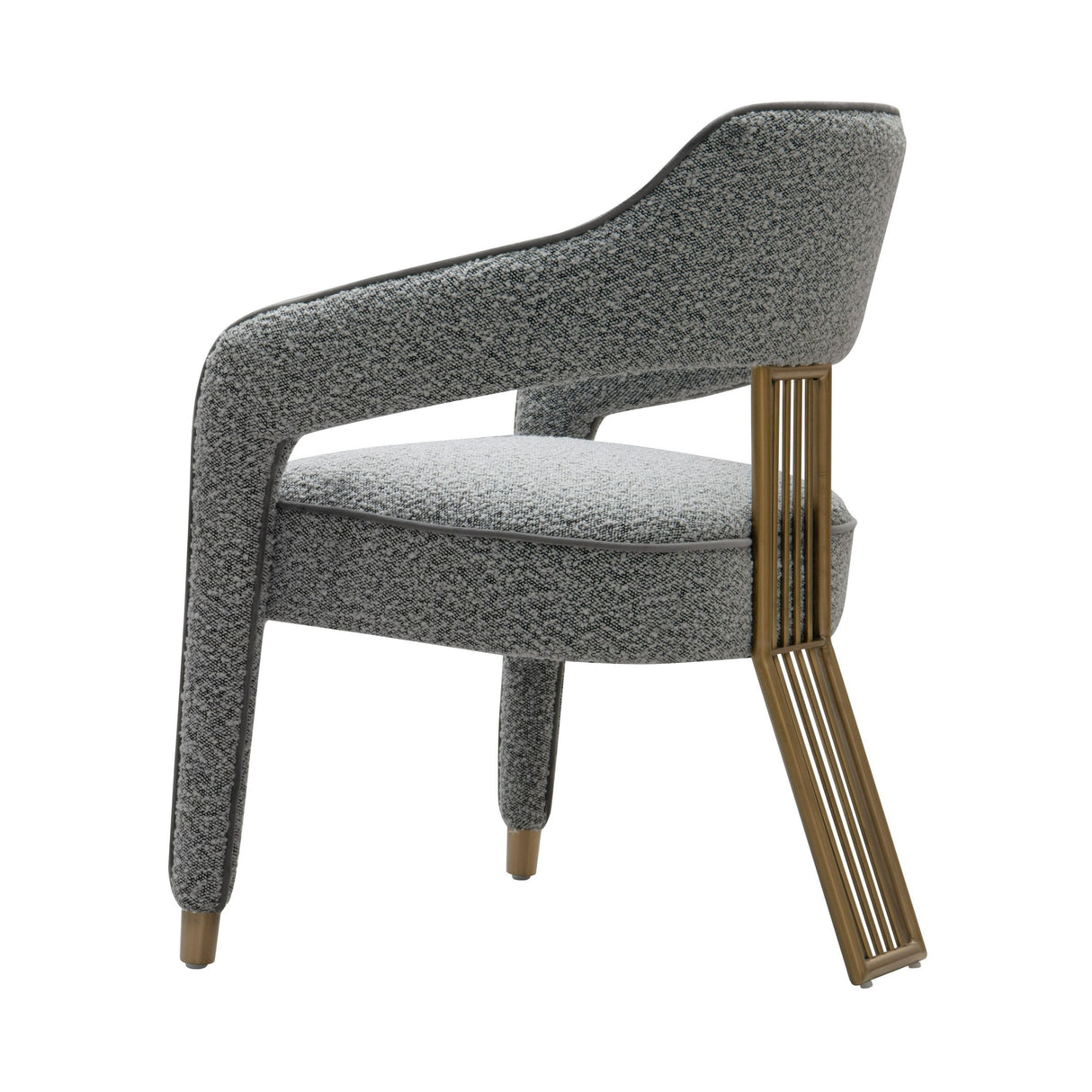 Modrest Kasem Modern Dining Chair - galleria furniture outlet