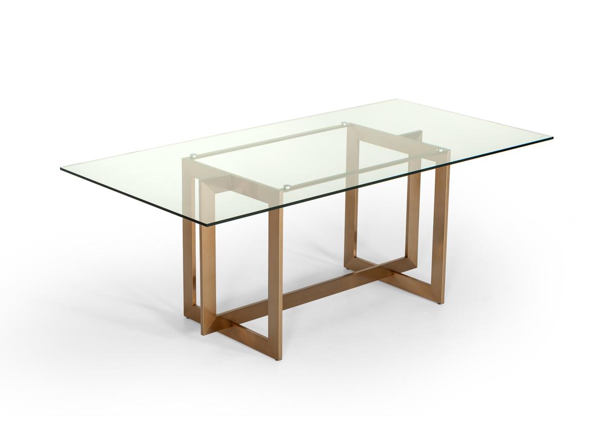 Modrest Keaton Modern Dining Table - galleria furniture outlet