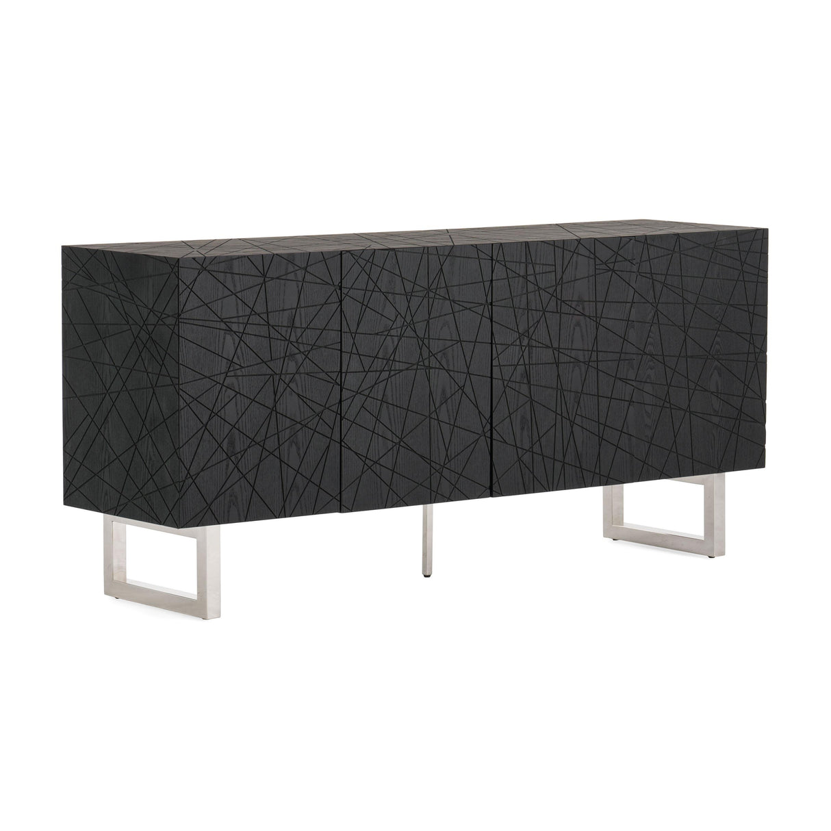 Modrest Kenda Modern Buffet - galleria furniture outlet