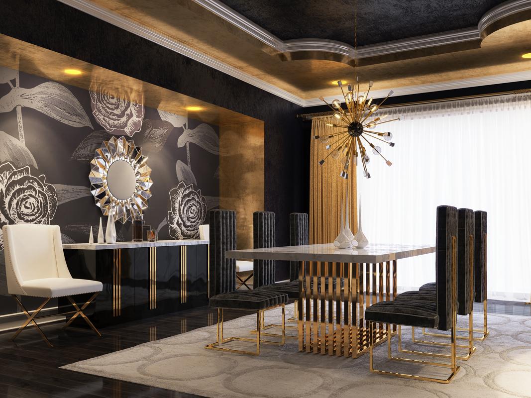 Modrest Kingsley Modern Dining Table