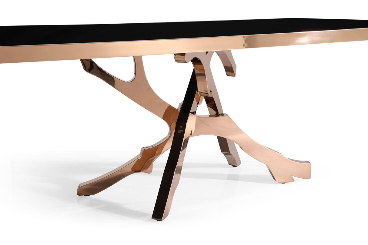 Modrest Legend Modern Dining Table - galleria furniture outlet
