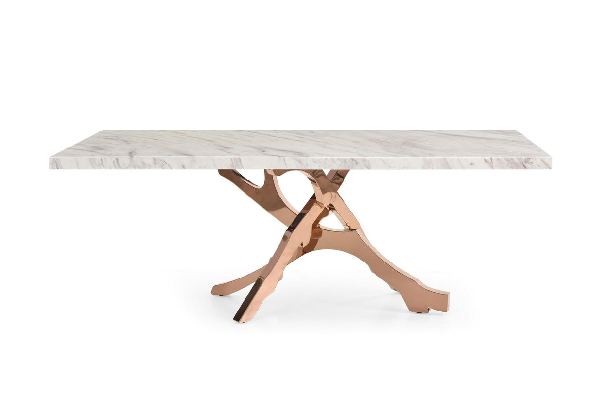 Modrest Legend Modern Dining Table - galleria furniture outlet