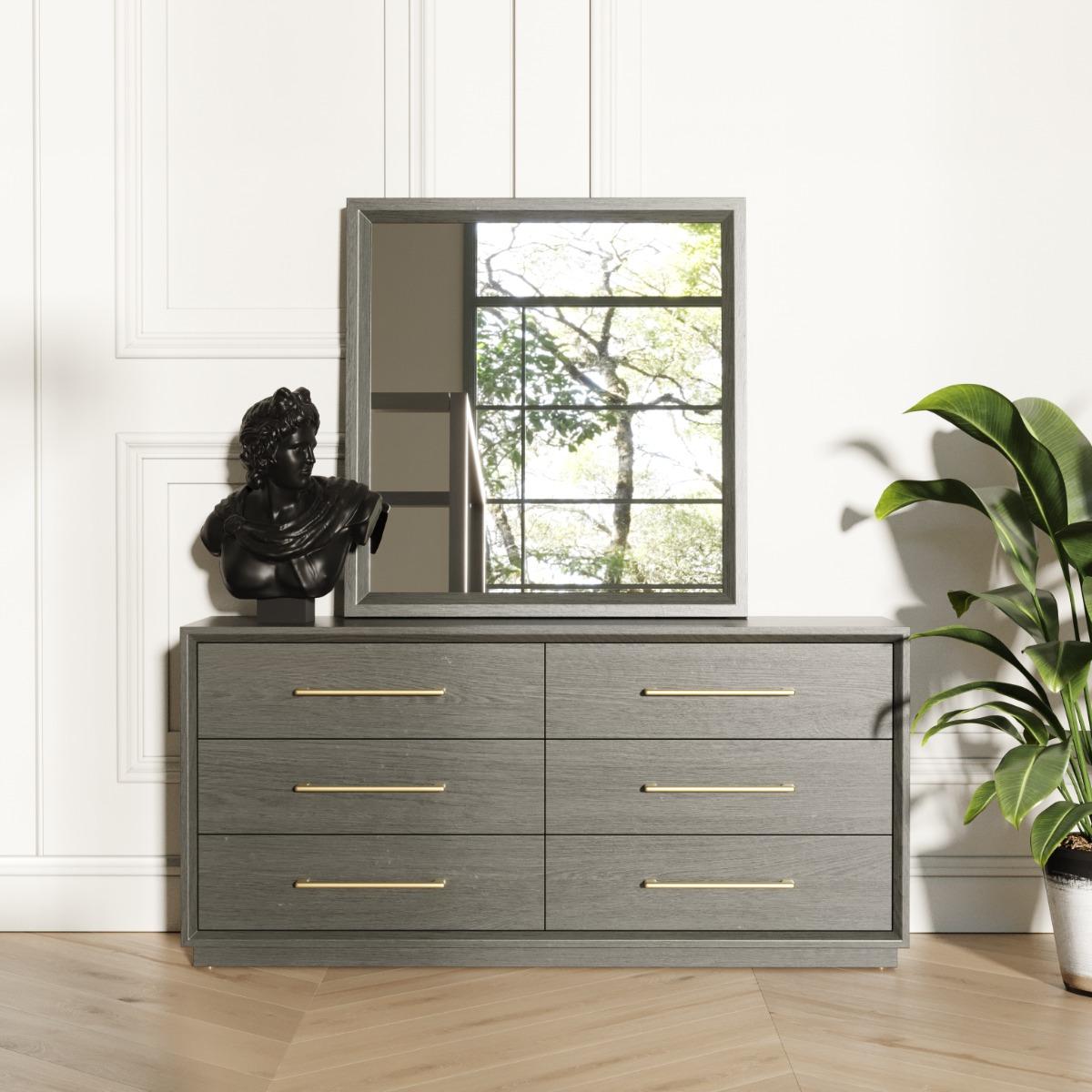 Modrest Manhattan Contemporary Dresser - galleria furniture outlet