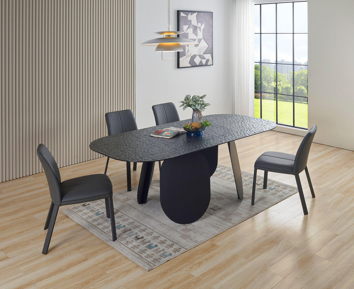 Modrest Maxine Modern Dining Table - galleria furniture outlet