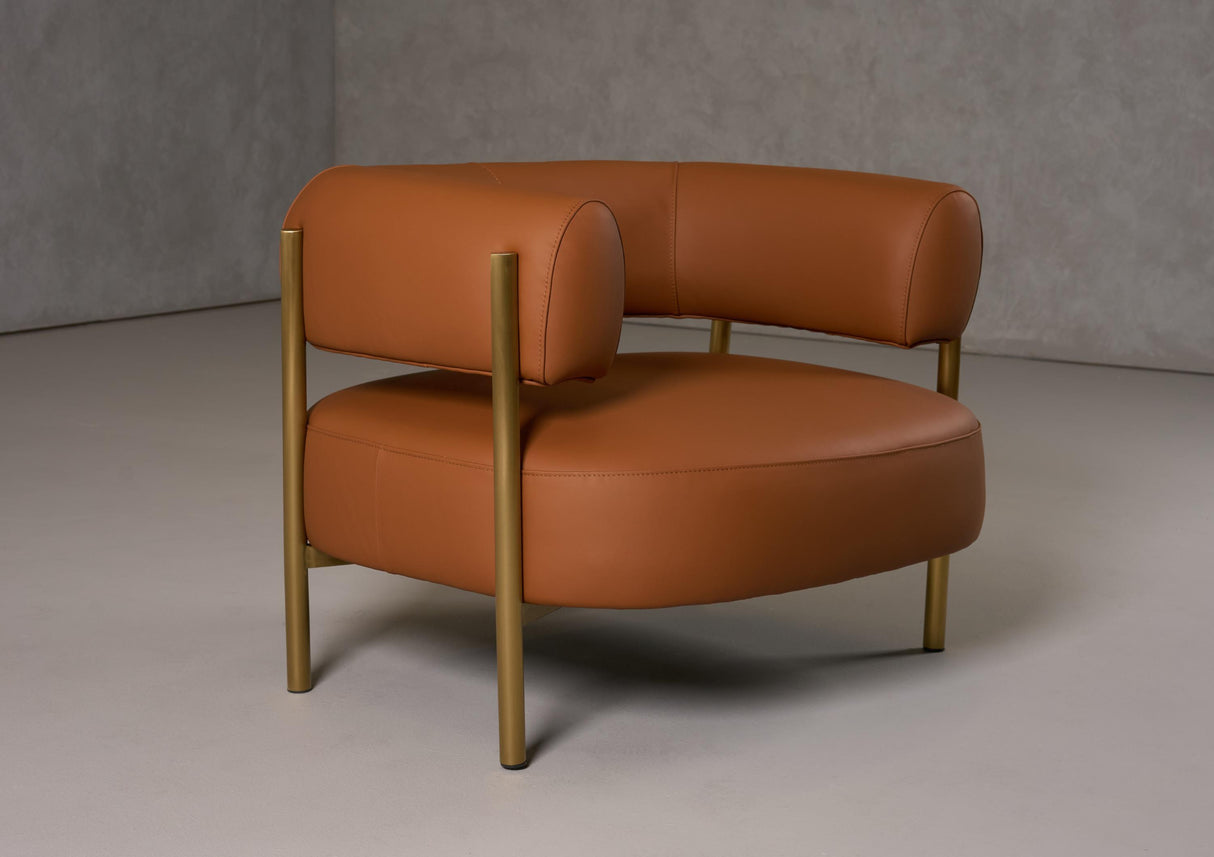 Modrest Ozona Modern Accent Chair - galleria furniture outlet