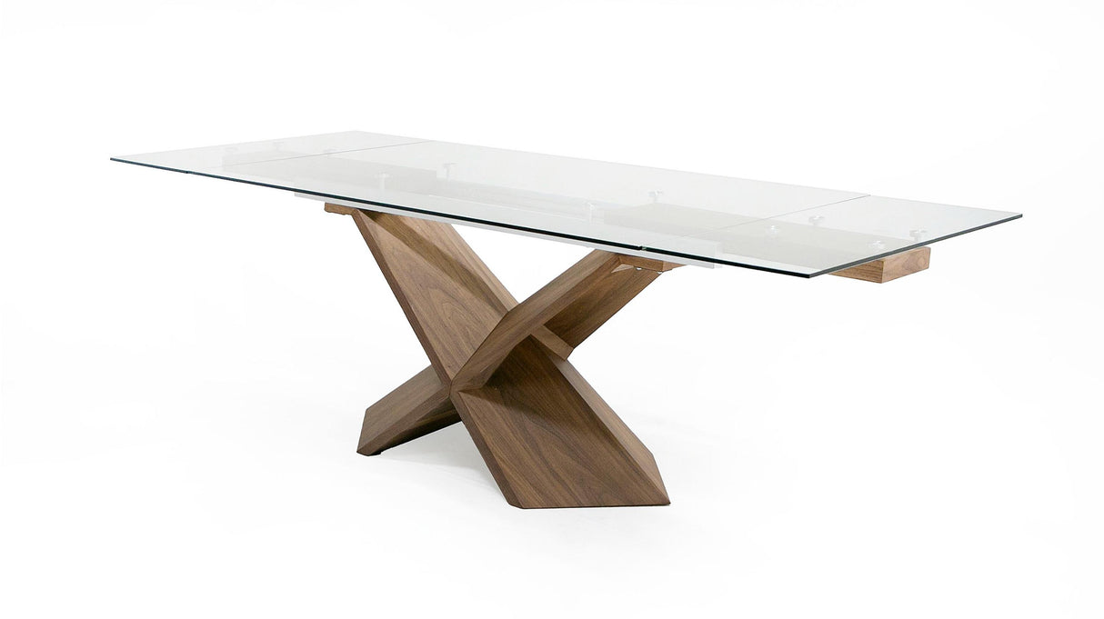 Modrest Scott Modern Dining Table - galleria furniture outlet