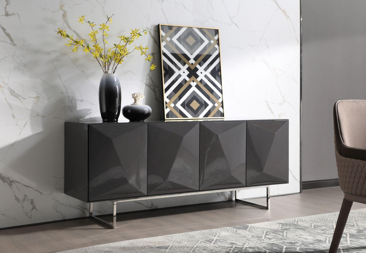 Modrest Vanguard Modern Buffet - galleria furniture outlet