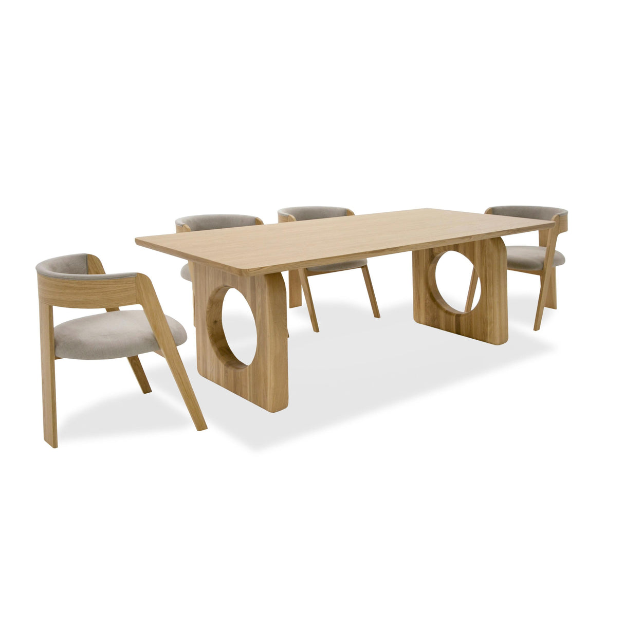 Modrest Washington Modern Dining Table - galleria furniture outlet