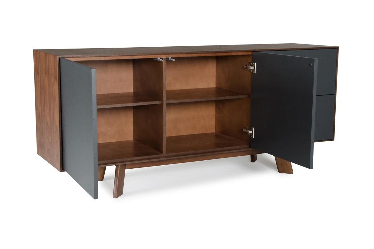 Modrest Weylyn Mid-Century Buffet - galleria furniture outlet