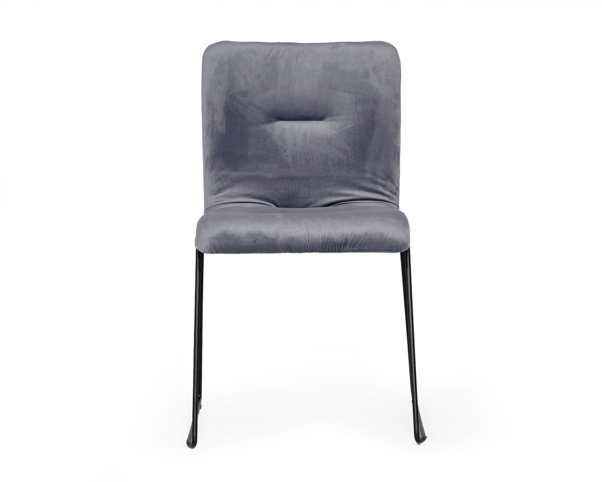 Modrest Yannis Modern Dining Chair - galleria furniture outlet
