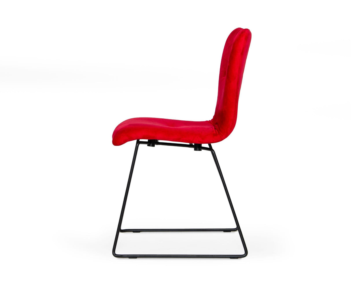 Modrest Yannis Modern Dining Chair - galleria furniture outlet