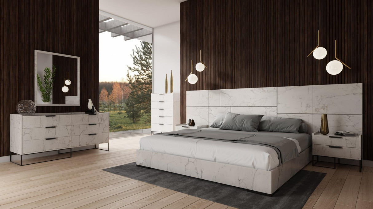 Nova Domus Marbella Italian Modern Nightstand - galleria furniture outlet