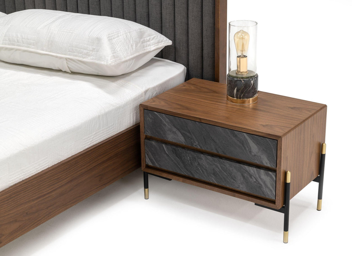 Nova Domus Metcalf Mid-Century Bed - galleria furniture outlet