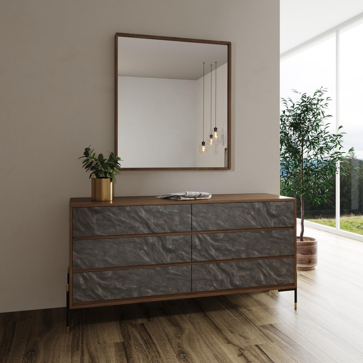 Nova Domus Metcalf Mid-Century Mirror
