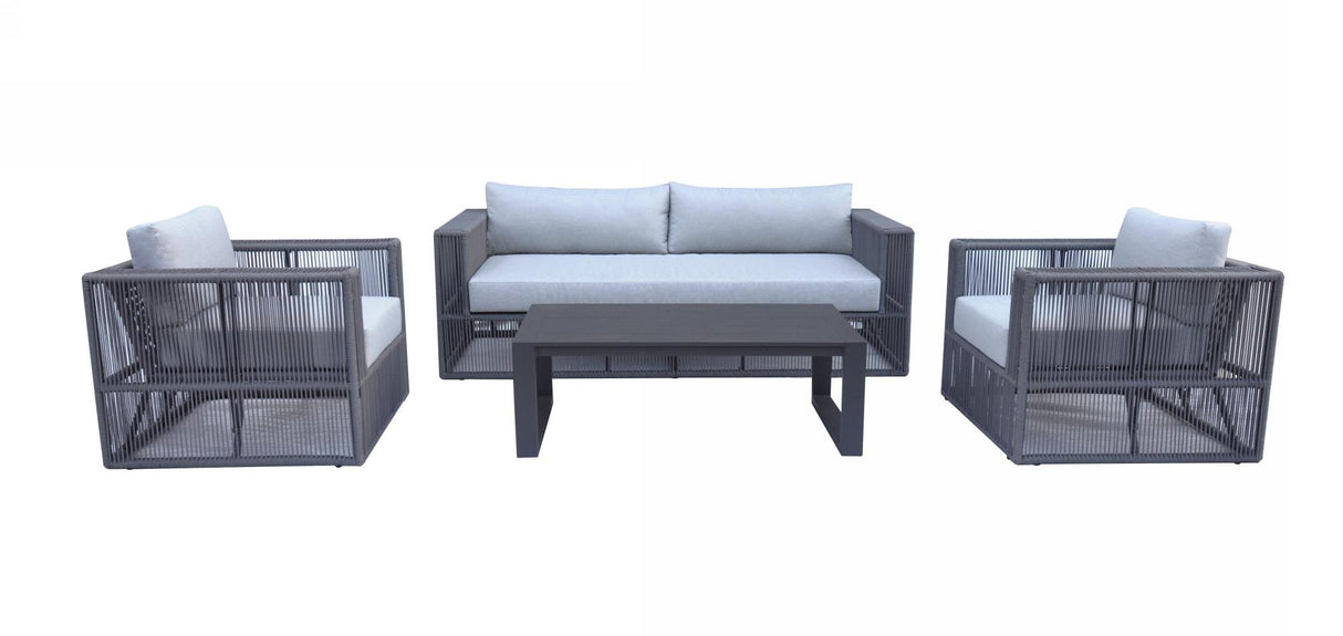 Renava Whimsy Modern Outdoor Sofa Set - galleria furniture outlet