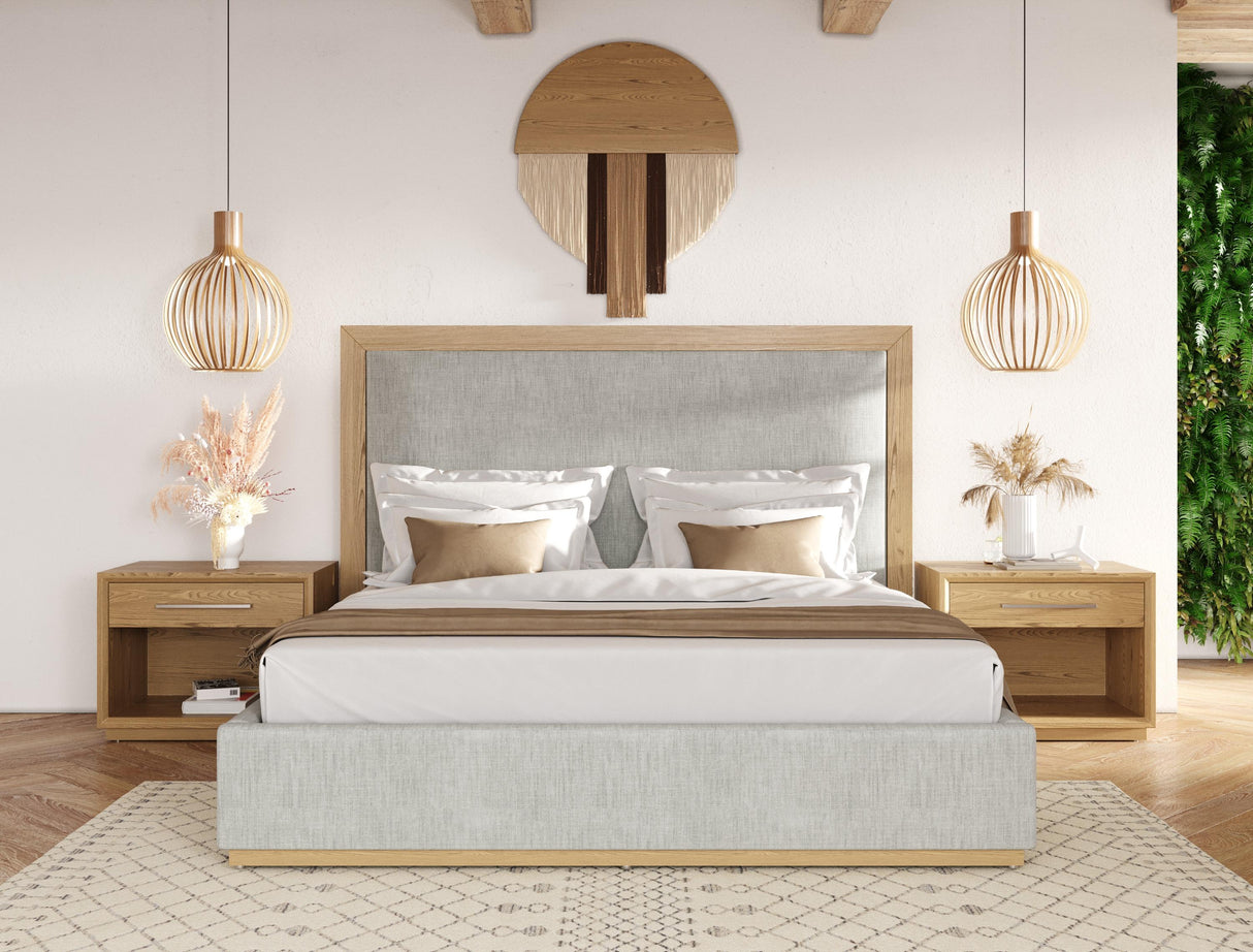 Nova Domus Santa Barbara Modern Bed - galleria furniture outlet