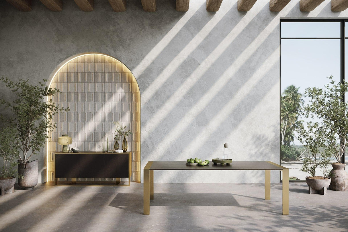 Modrest Modern Buffet - galleria furniture outlet