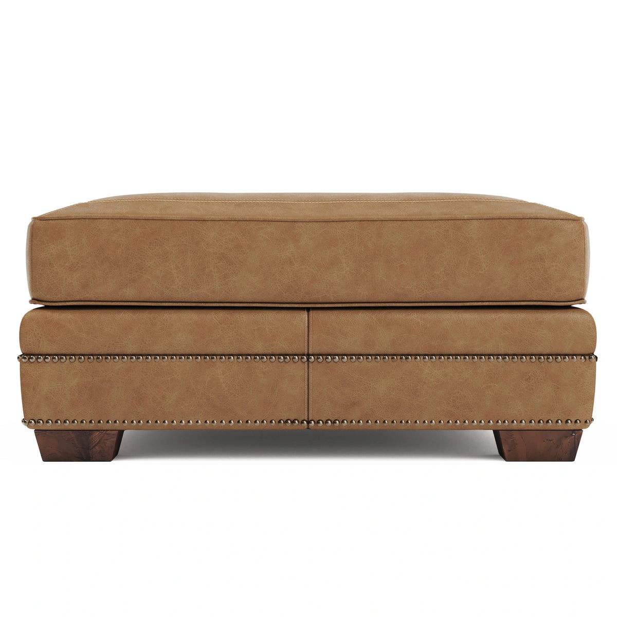 Grandview Leather Ottoman