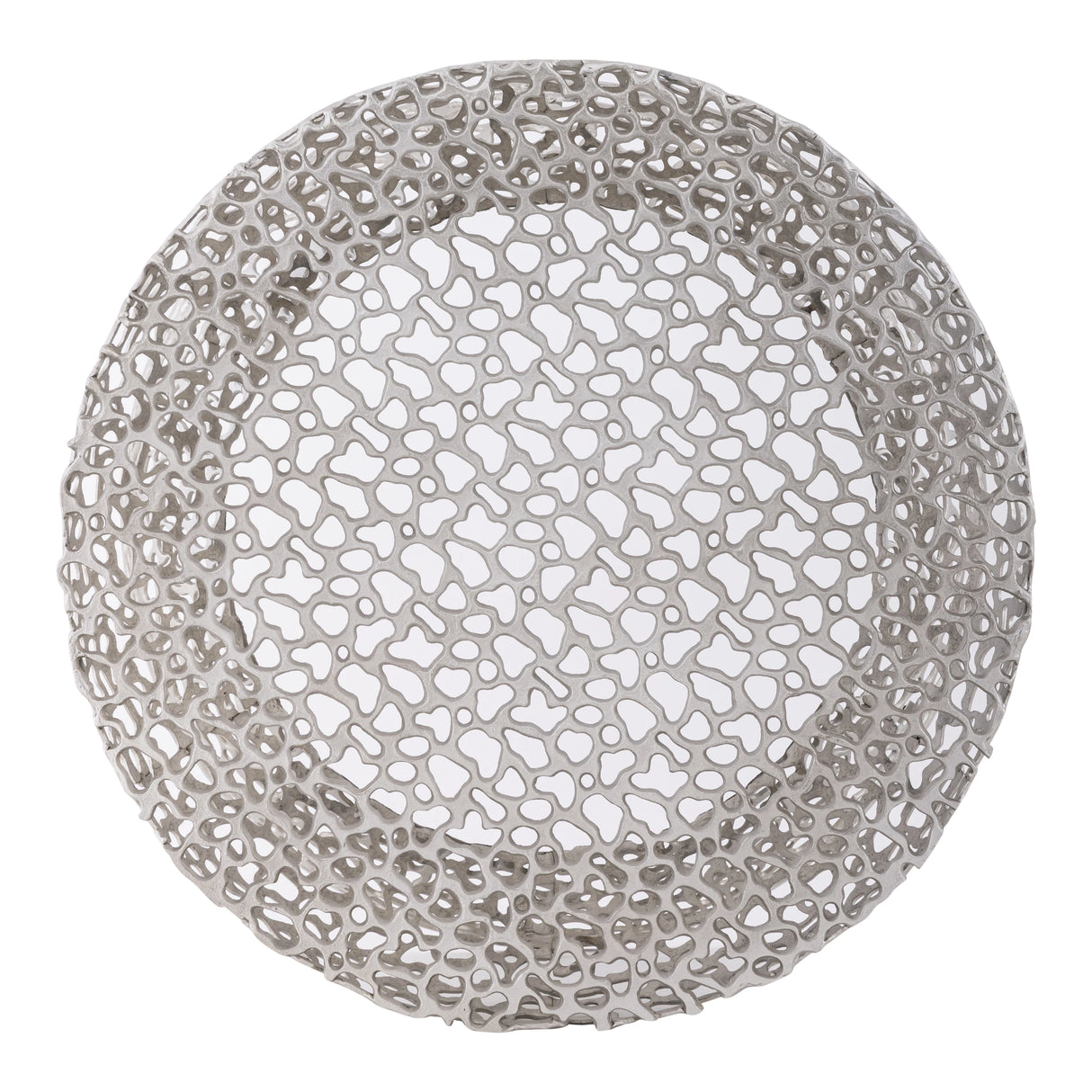 T3704-35 COFFEE TABLE SILVER