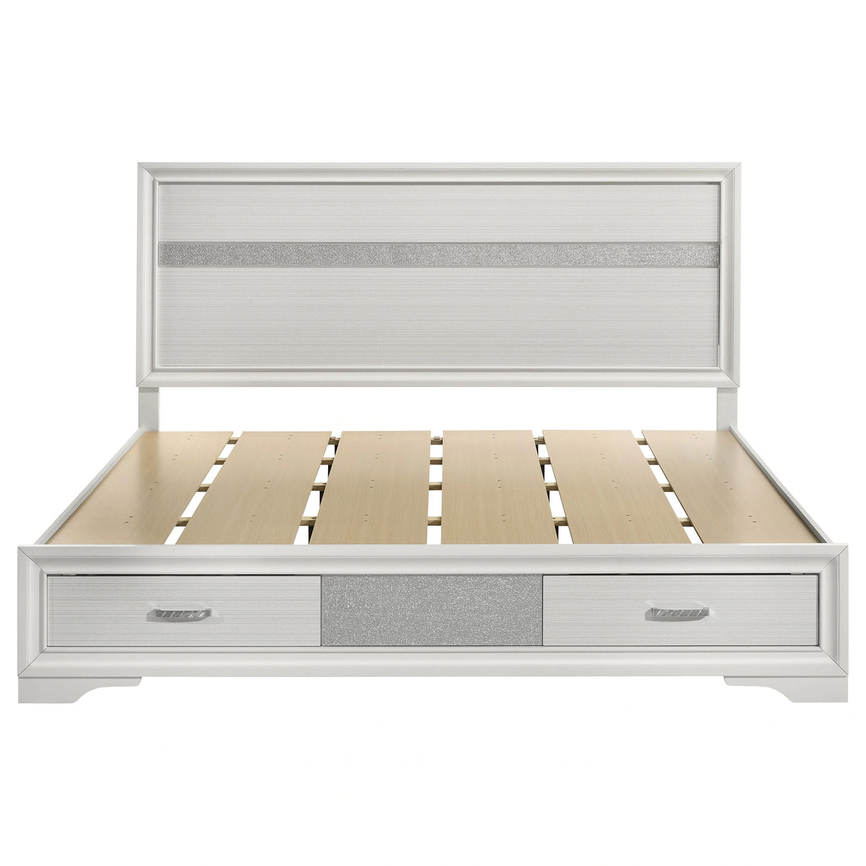 Miranda Panel Platform Storage Bed