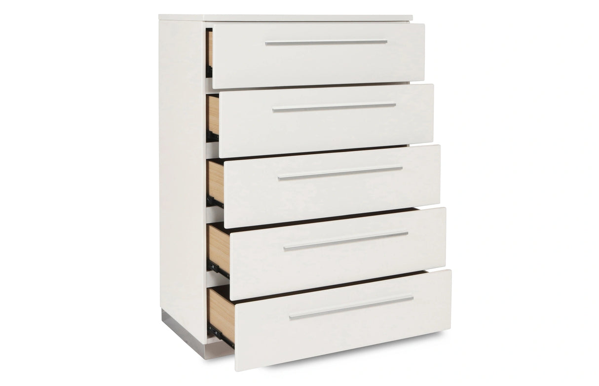 Sapphire Chest-White