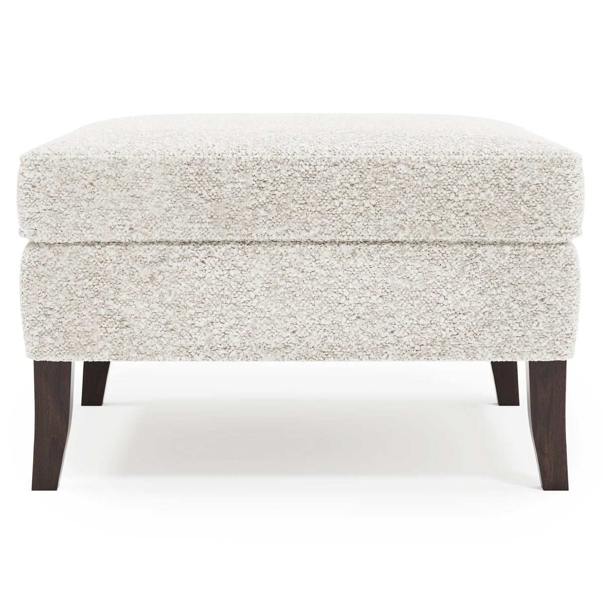 Kingston Fabric Ottoman Without Nails