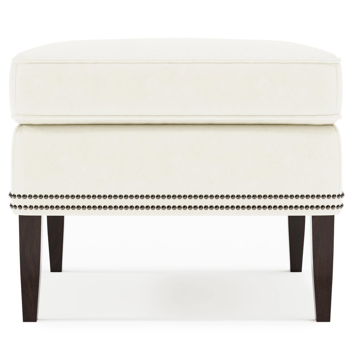 Kingston Leather Ottoman