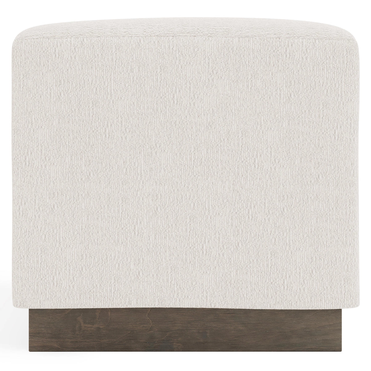 Merino Fabric Cocktail Ottoman