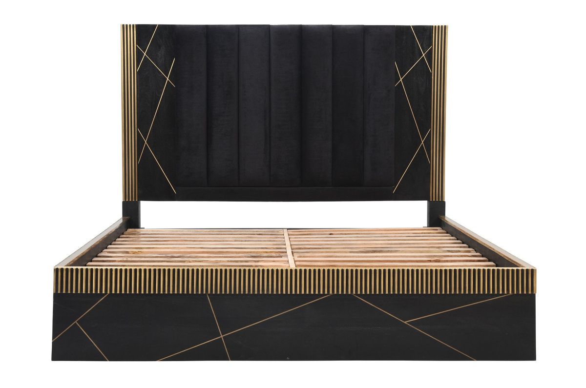 Galaxy Home Allure Queen Bed in Black image