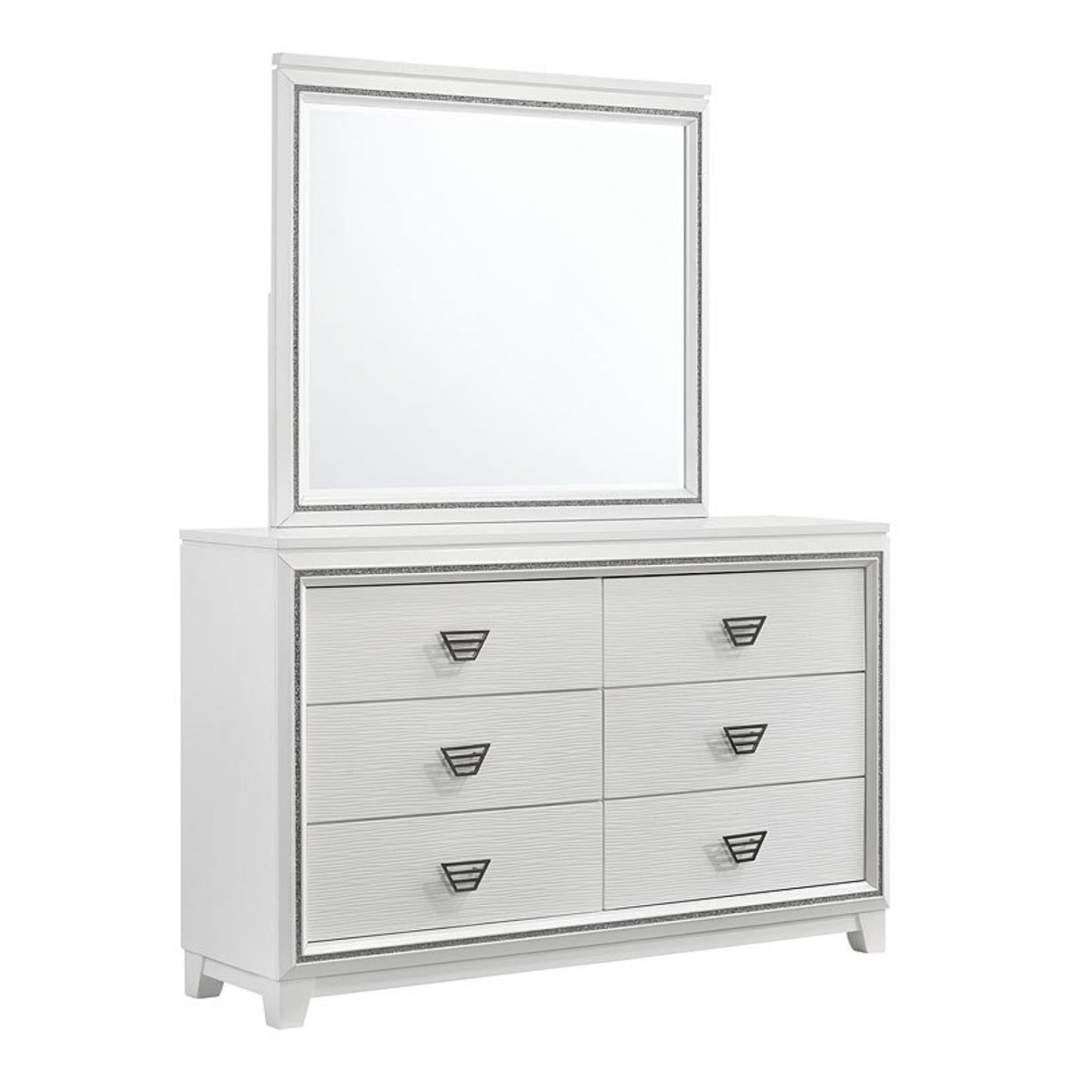 Elements International Moondance Dresser in White