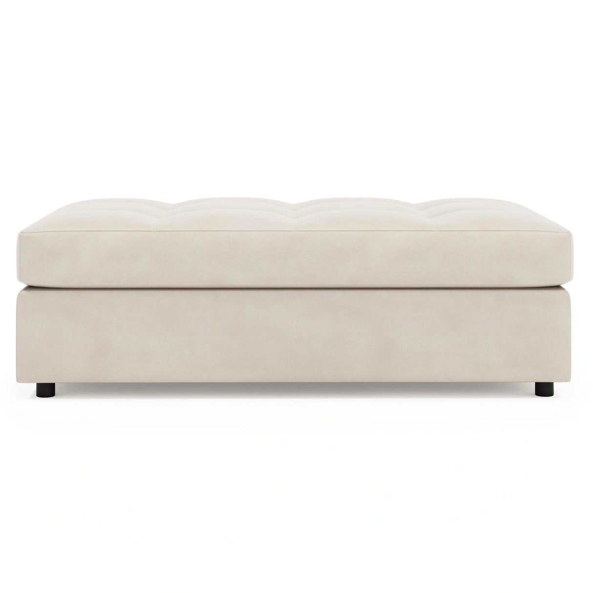 Nest Leather Ottoman