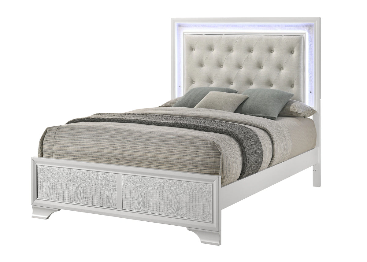 Lyssa Upholstered Panel Bed