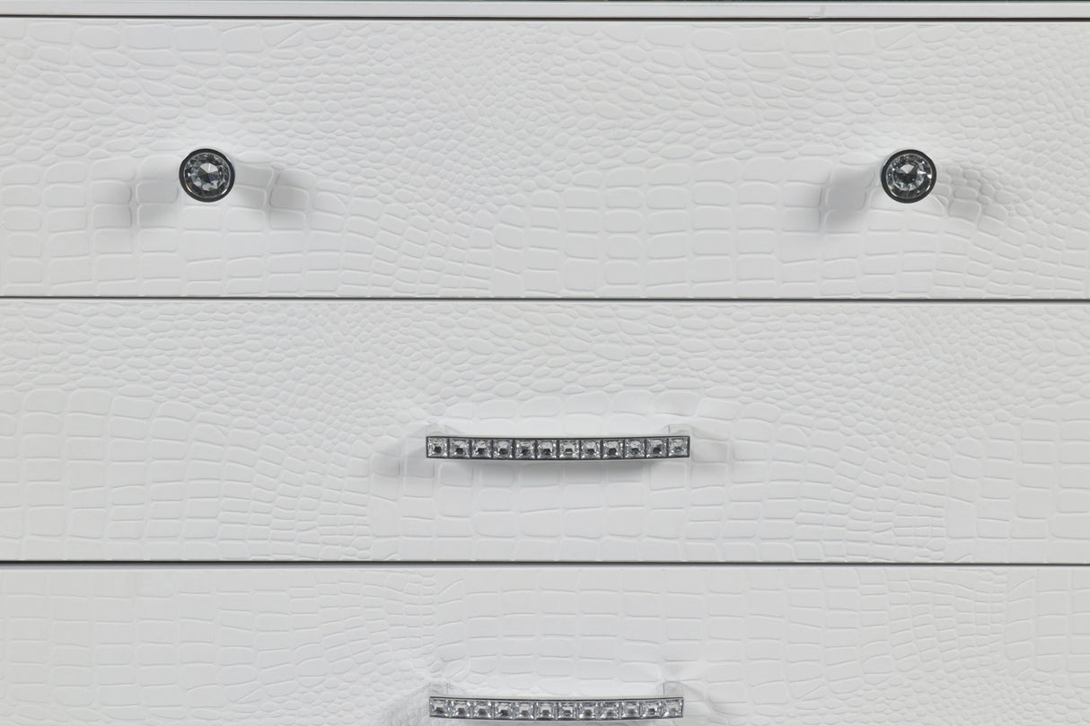 Valentino Nightstand-White