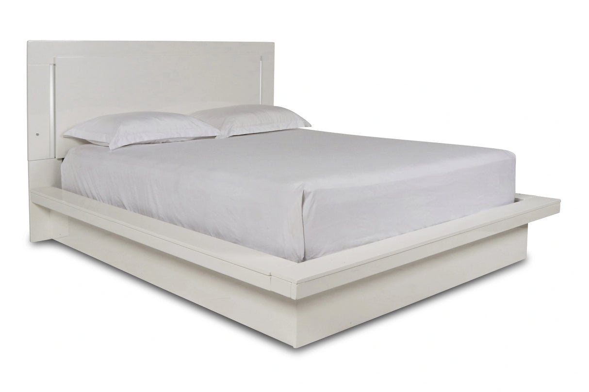 SAPPHIRE Eastern King EK LIGHTED HEADBOARD-WHITE