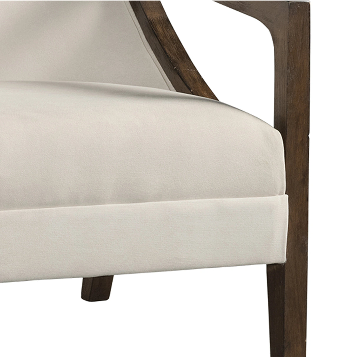 Hopkins Chair w/Brown Arm Columbia Natural(ISTA 3)