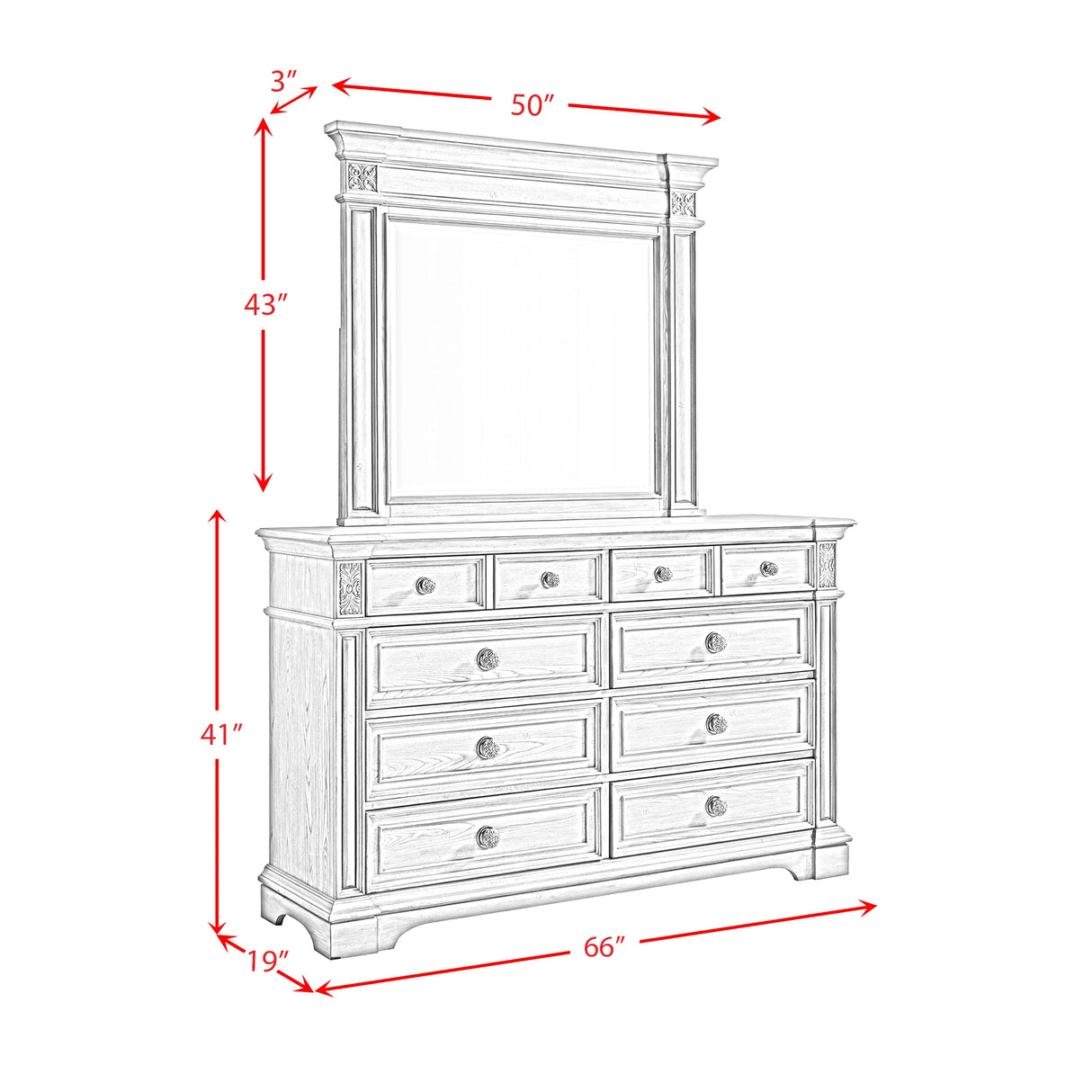 Glenmore Panel Bedroom Set