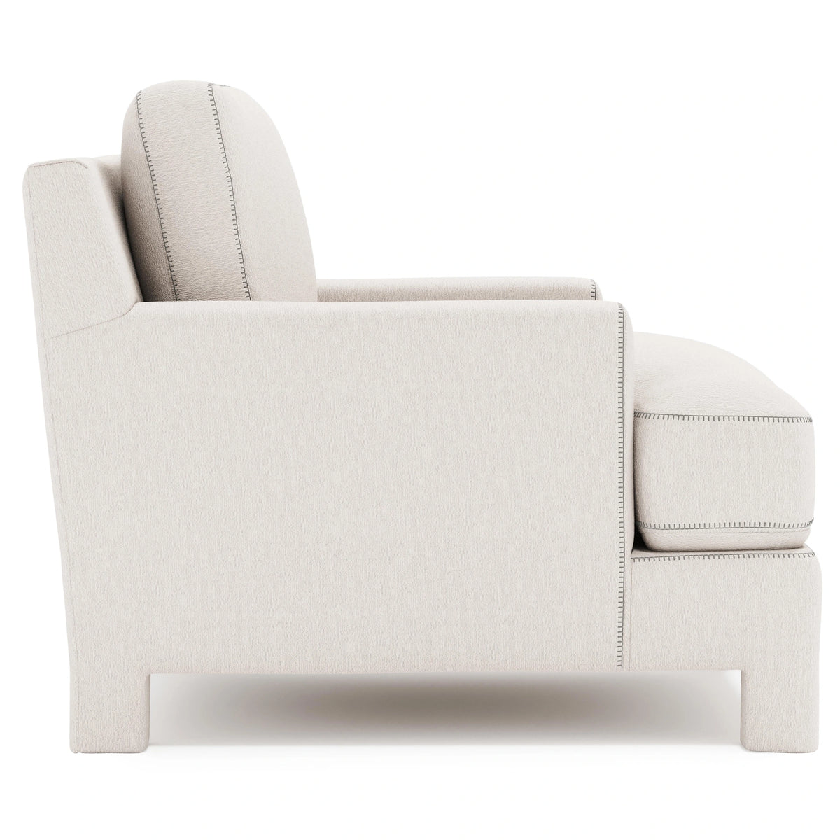 Mily Fabric Chair Without Pillows