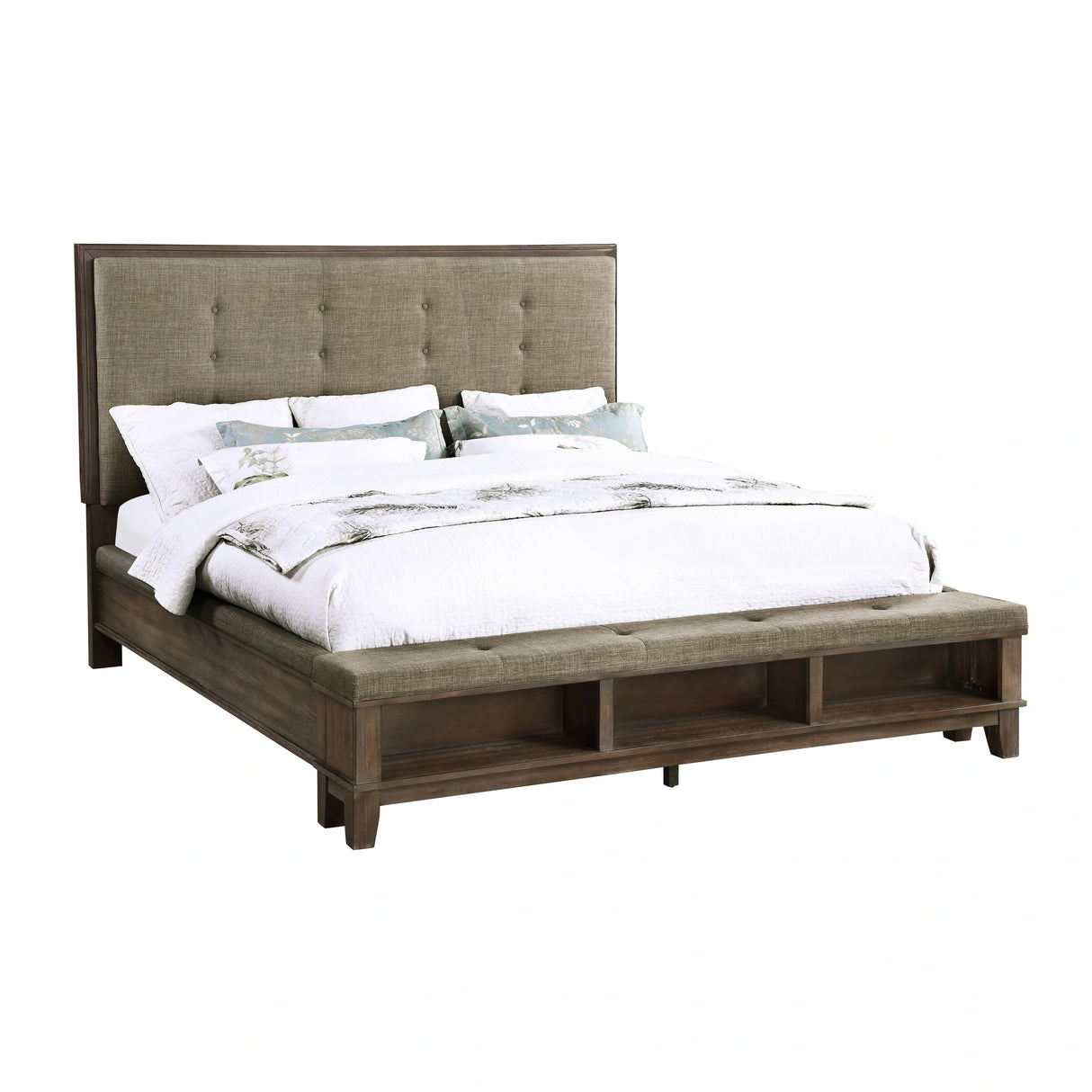 CAGNEY Eastern King-California King EK/K FOOTBOARD & SLATS-VINTAGE