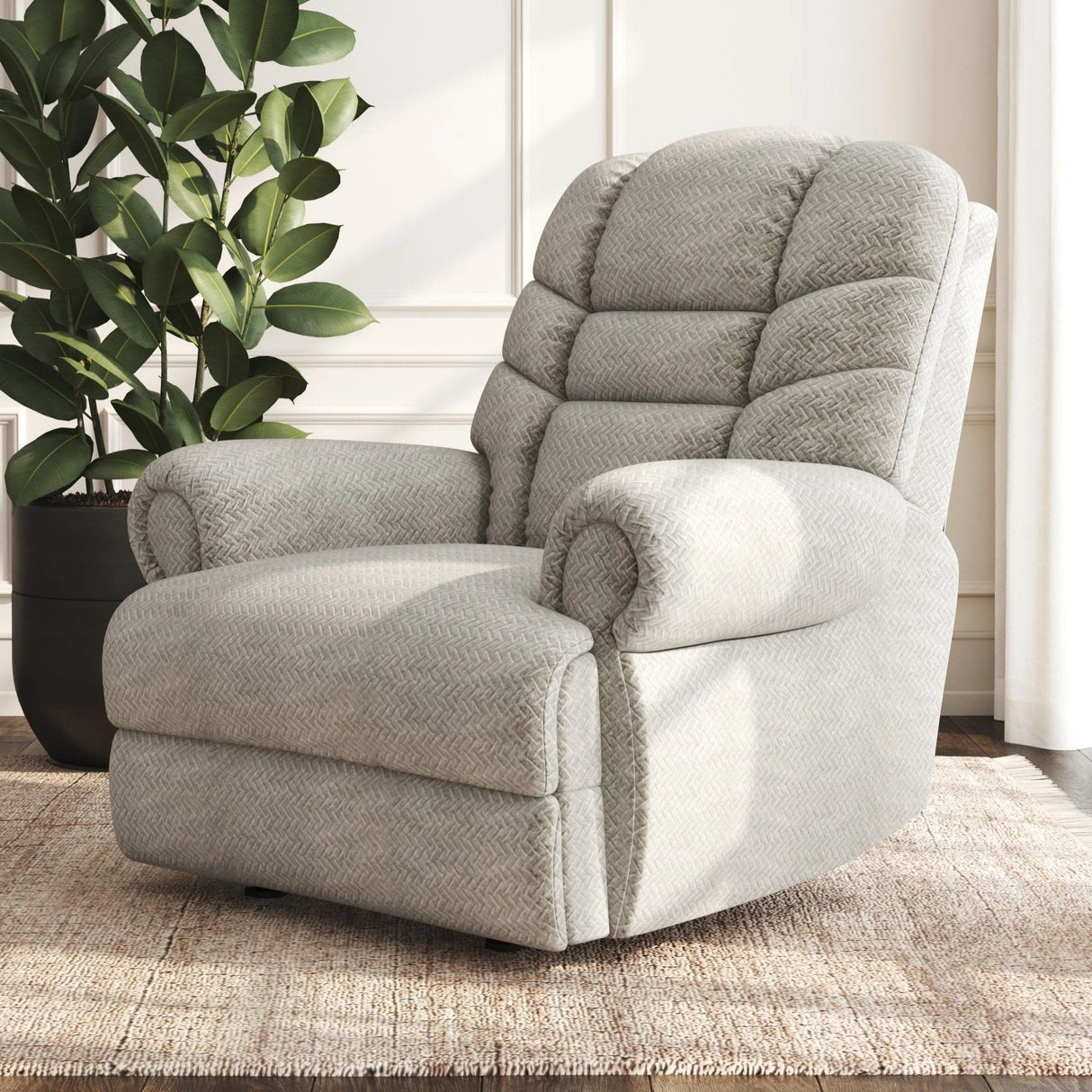 Hermes Power Lift Chair in Menio Park Dove